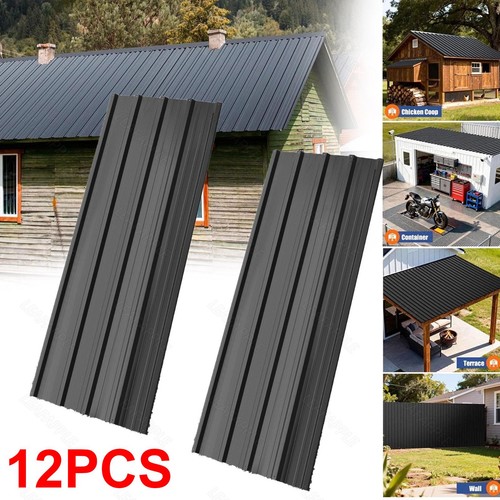 12x metal galvanized - galvanized, roof