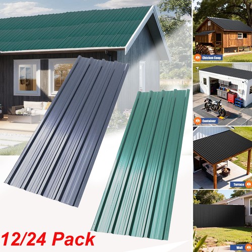 12x metal galvanized roof - metal,