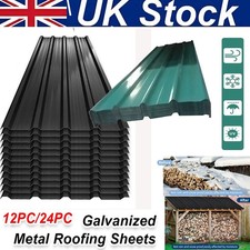 24x Metal Galvanized Roof