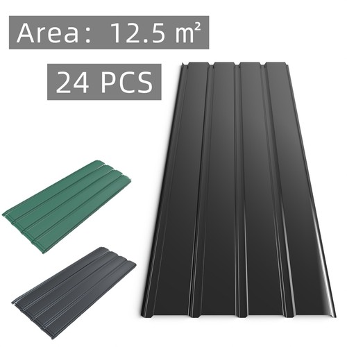 24xcorrugated galvanized metal - galvanized,